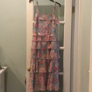 WAYF essie tiered dress size small